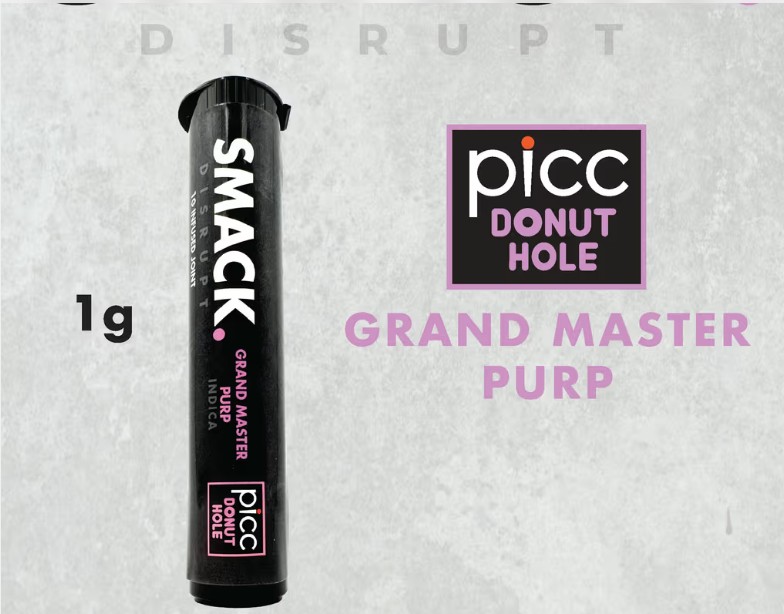Picc | Smack | Infused Pre-roll | Grand Master Purp | 1g