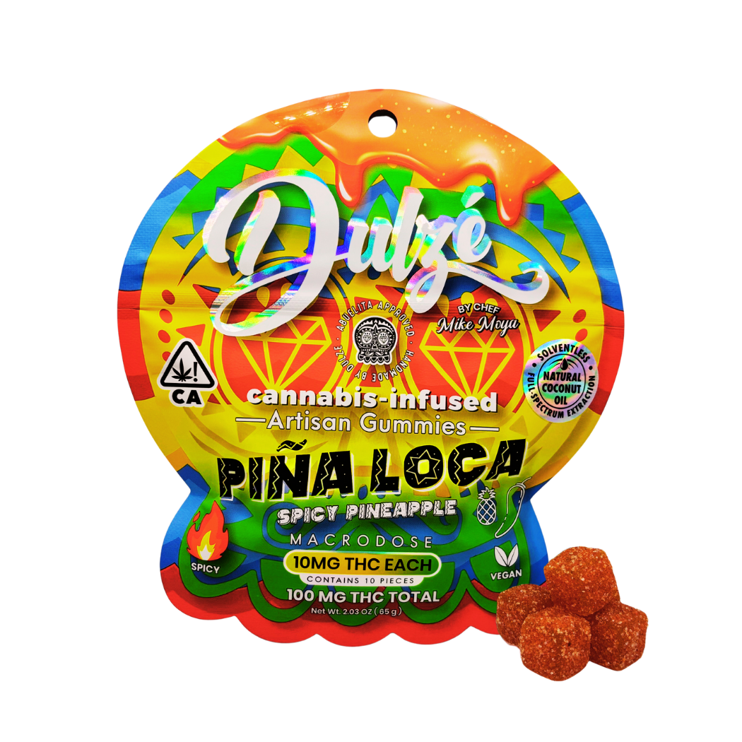 Dulze Macrodose 10pk Gummies Pina Loca