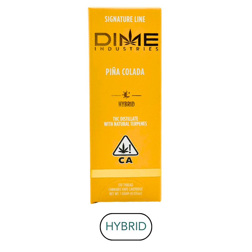Dime Industries - Signature - Pina Colada - Vape Cart - 1.0g