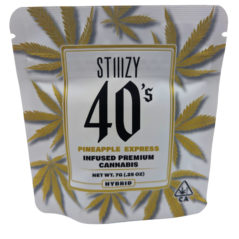 STIIIZY 40's Infused Flower 7g - Super Lemon Haze (S)
