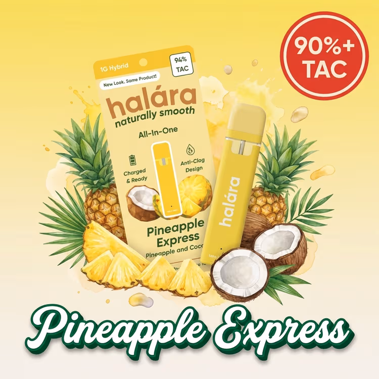 Halara High THC All-In-One 1g - Pineapple Express (H)