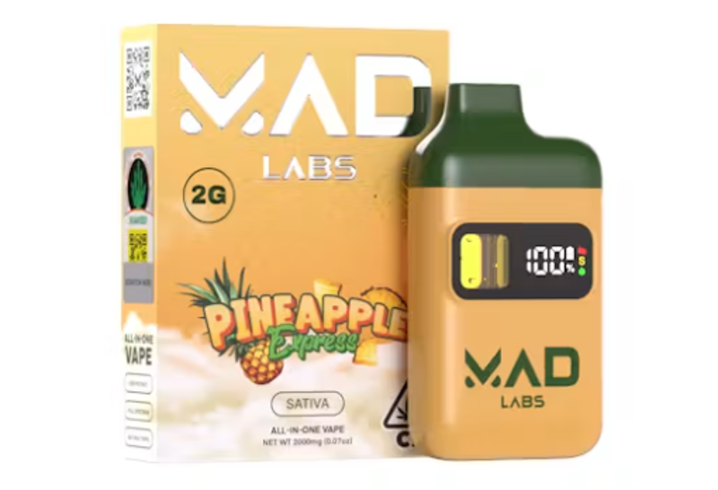 Mad Labs - Pineapple Express - 2G Disposable
