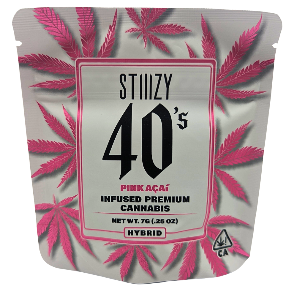 40's Infused Flower 7g - Pink Acai (H)