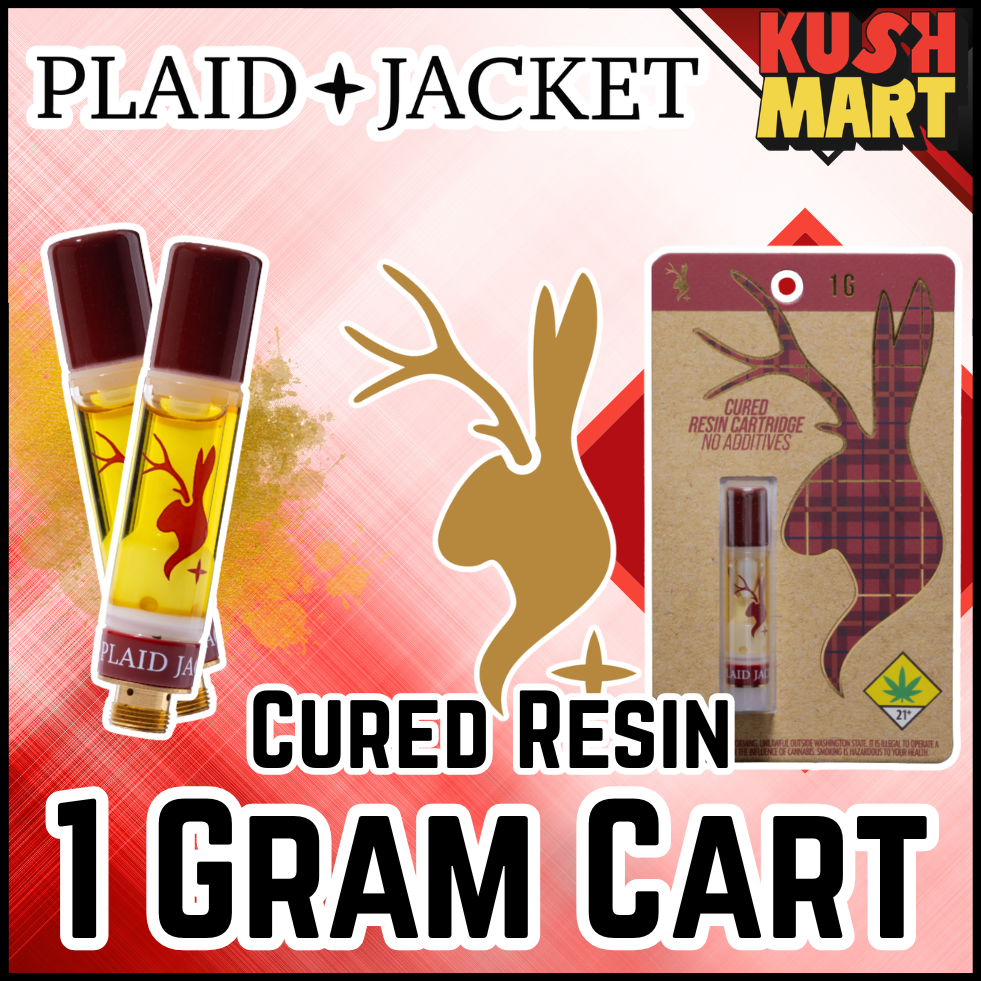 Plaid Jacket | Miracle Alien Cookies | Cured Resin | Cartridge | DOH | 1g