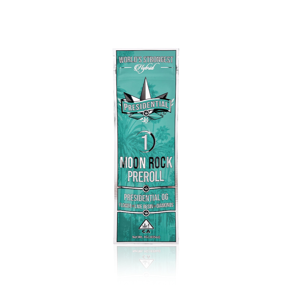 PRESIDENTIAL - Infused Preroll - Presidential OG - Moon Rock Joint - 1G