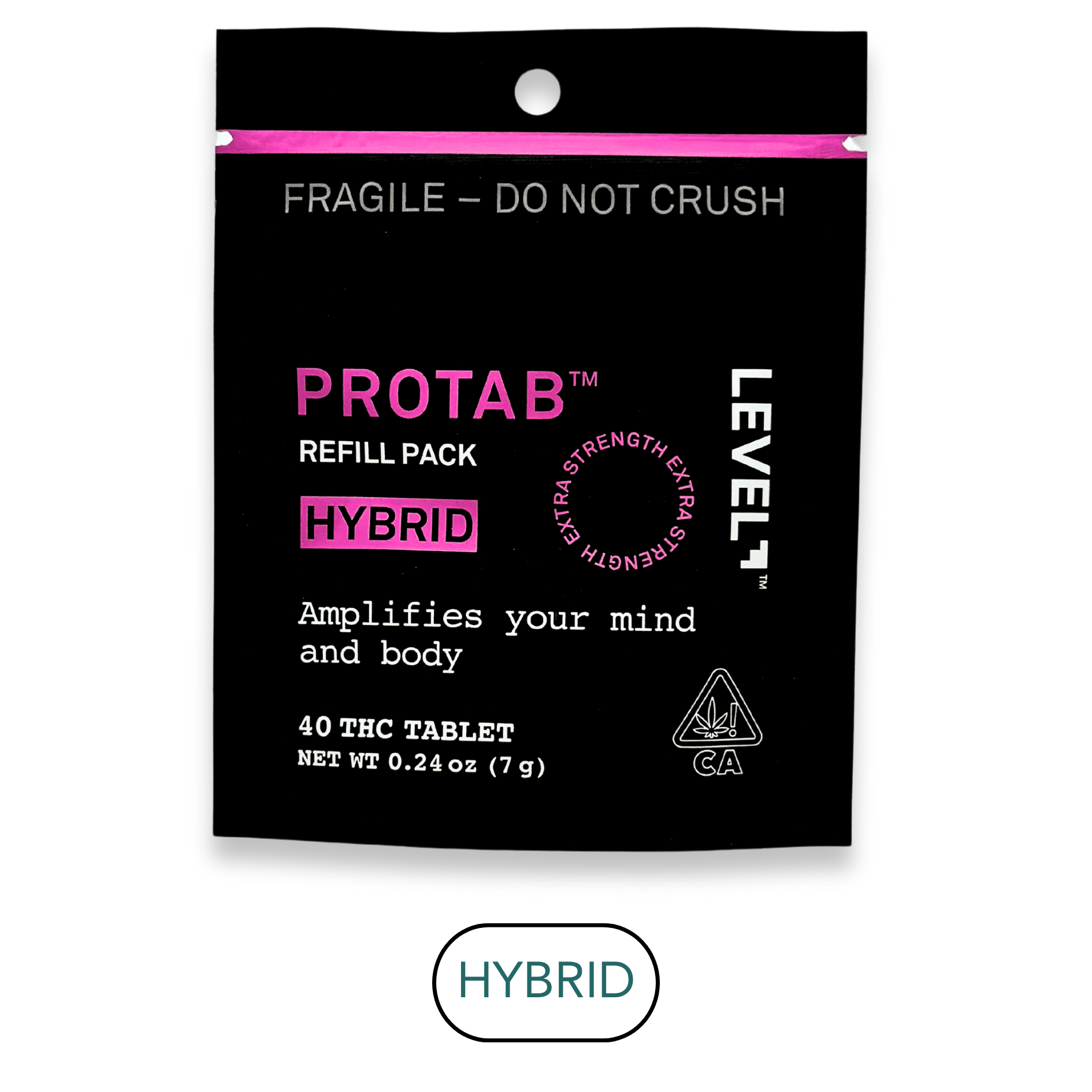 Level - Refill Hybrid Protab - Tablets - 40pk - 1000mg