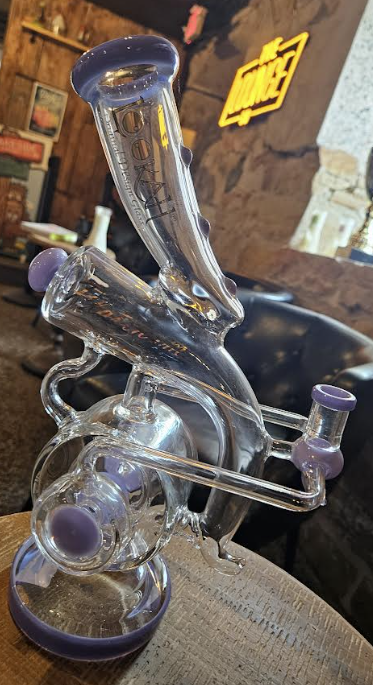 Lookah | Artsy Unique Recycler | Purple