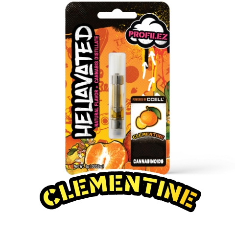 Hellavated Profilez Clementine Cartridge 1g
