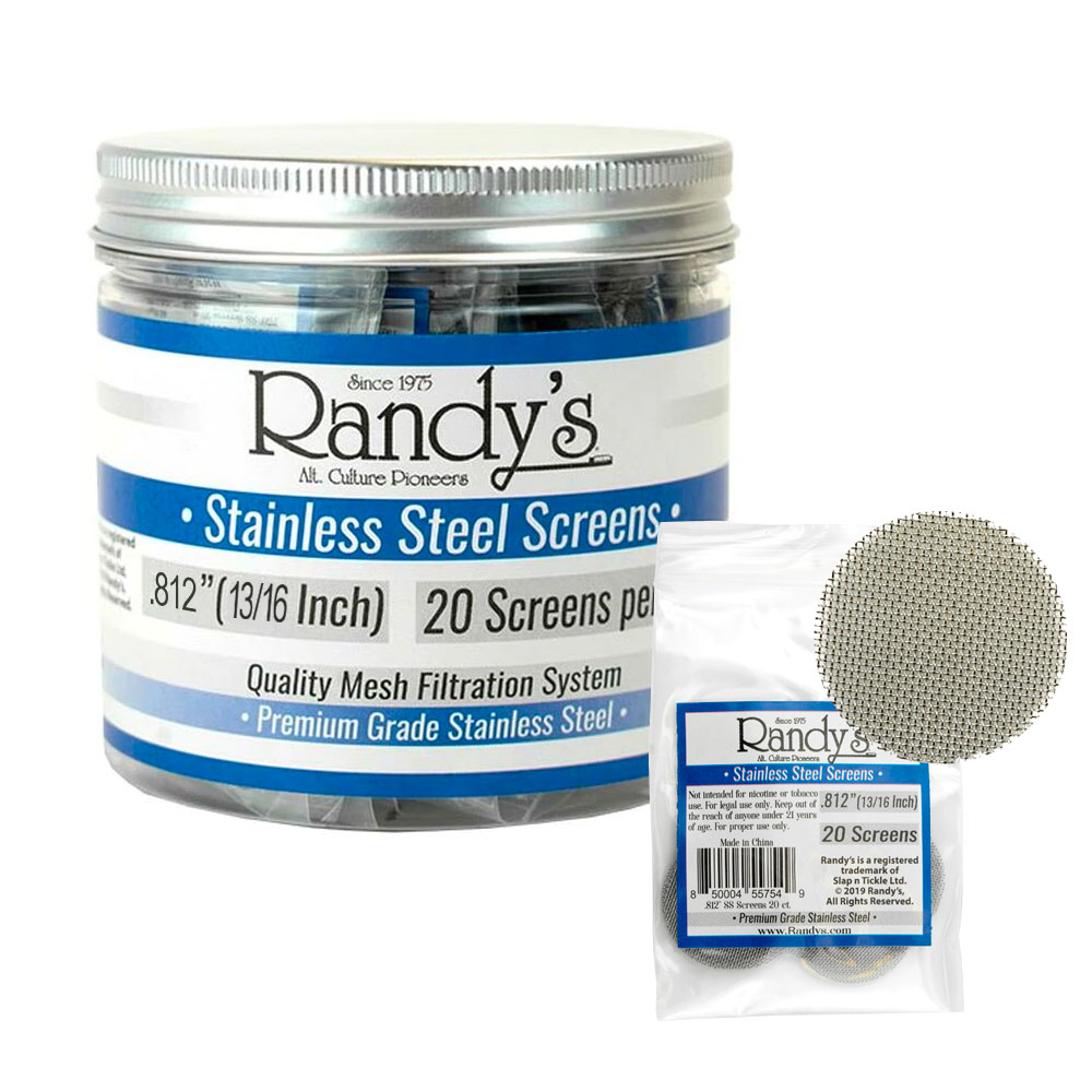 Randys Stainless Steel Screens .812"