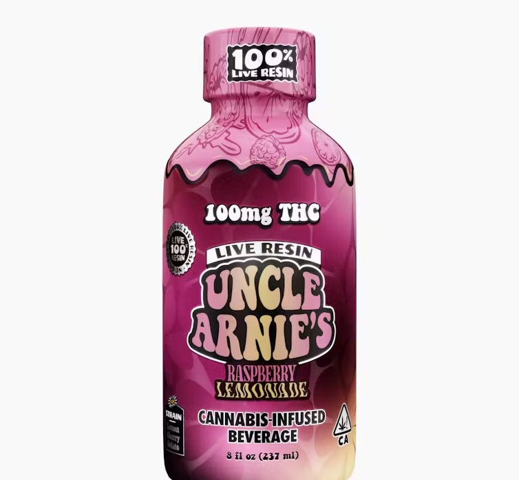 8oz 100mg Raspberry Lemonade Live Resin
