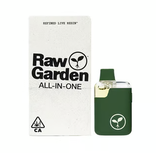 Raw Garden Refined Live Resin AIO 1g Black Garlic