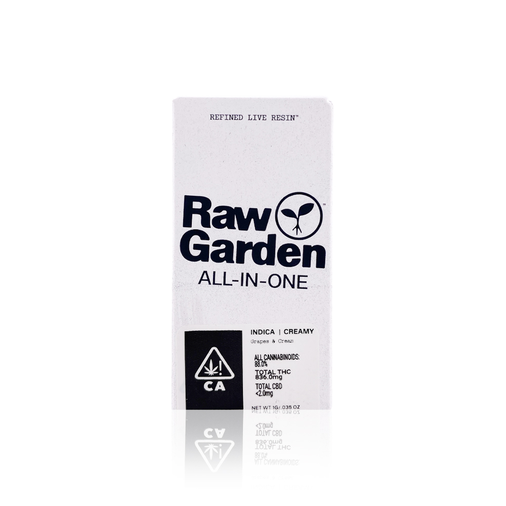 RAW GARDEN - All in one - Grapes & Cream - 1G