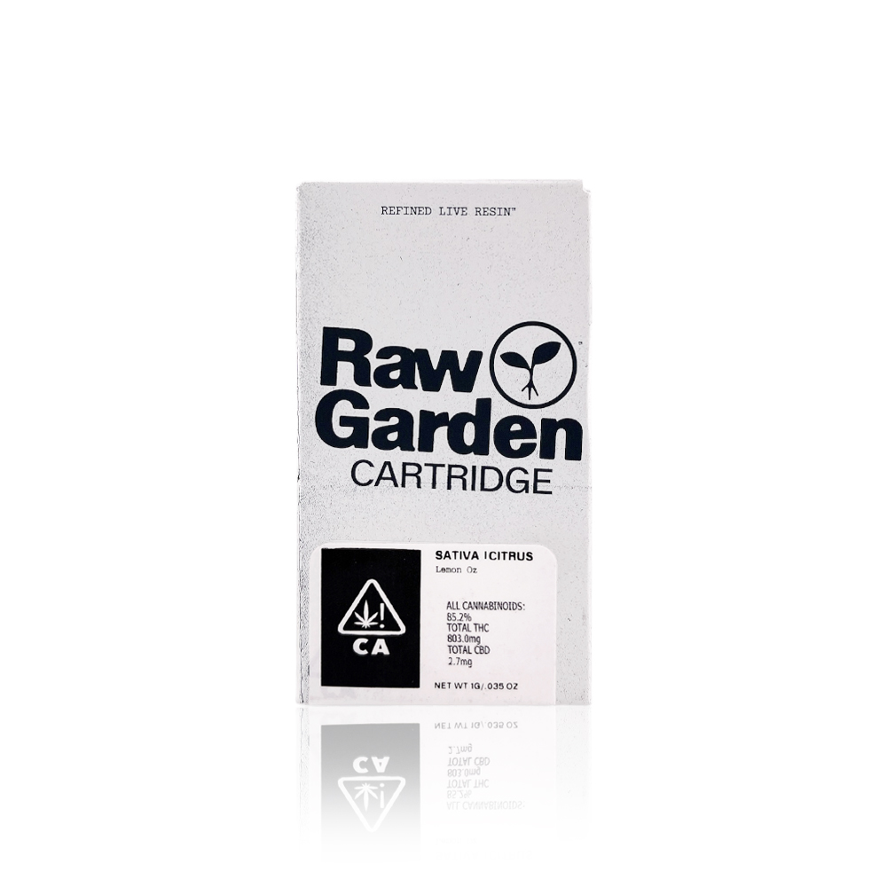 RAW GARDEN - Vape Pen - Lemon Oz - 1G