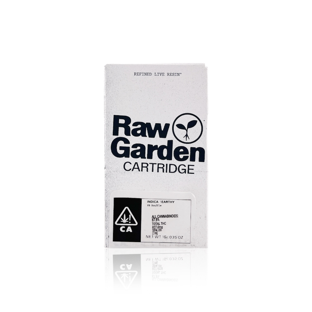 RAW GARDEN - Vape Pen - PB Souffle - Live Resin - 1G