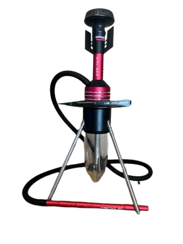 Caliber | X-B21 Hookah Bong | Red Crimson