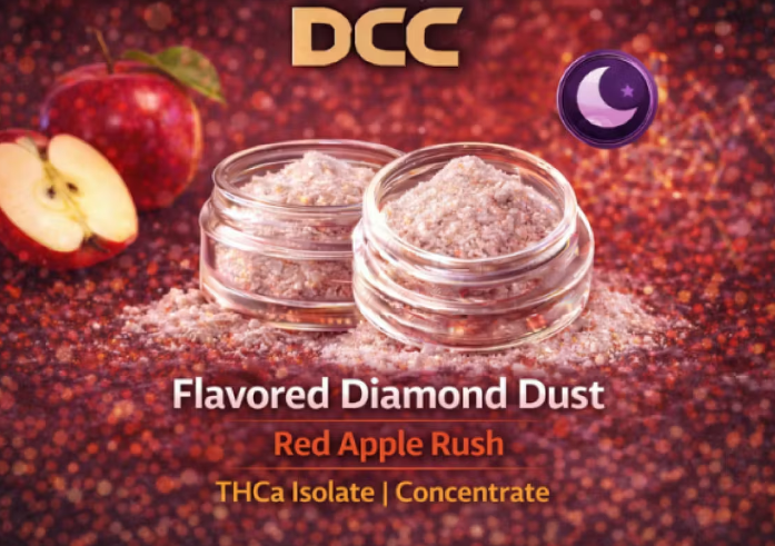 DCC Red Apple Rush 1g Diamond Dust