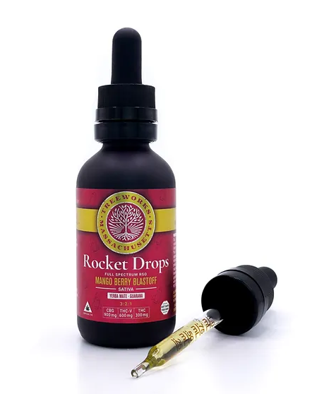 Treeworks Rosin Drops 500mg 50ml Tincture - Banana Melons