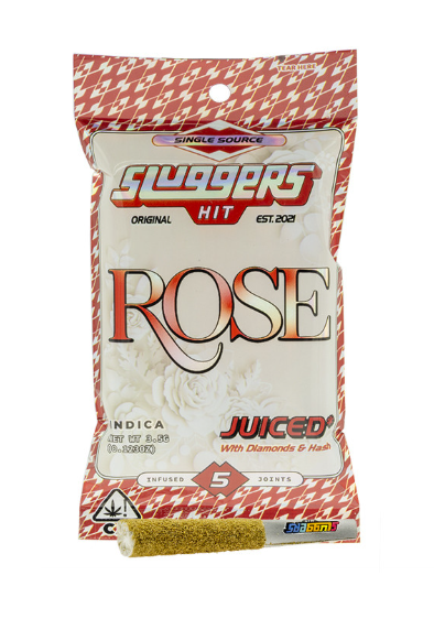 Sluggers Rose 0.7g 5pk Diamond Infused Prerolls