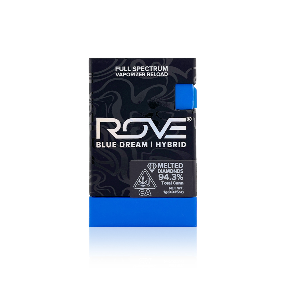ROVE - Vape Pen - Blue Dream - Vape Reload - Live Resin Diamonds - 1G