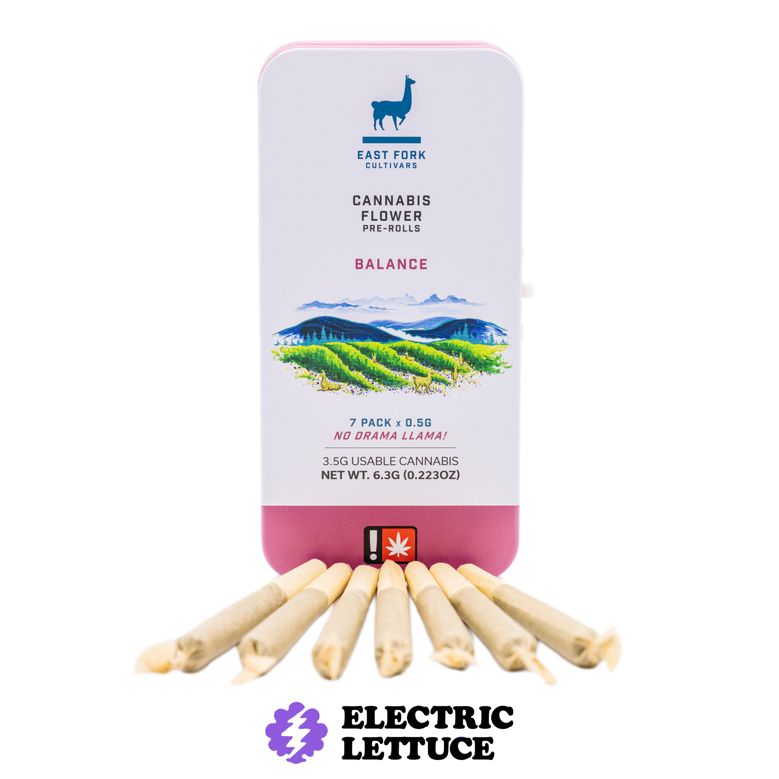 East Fork Cultivars Kush Petals 7pk Pre-roll 0.5g
