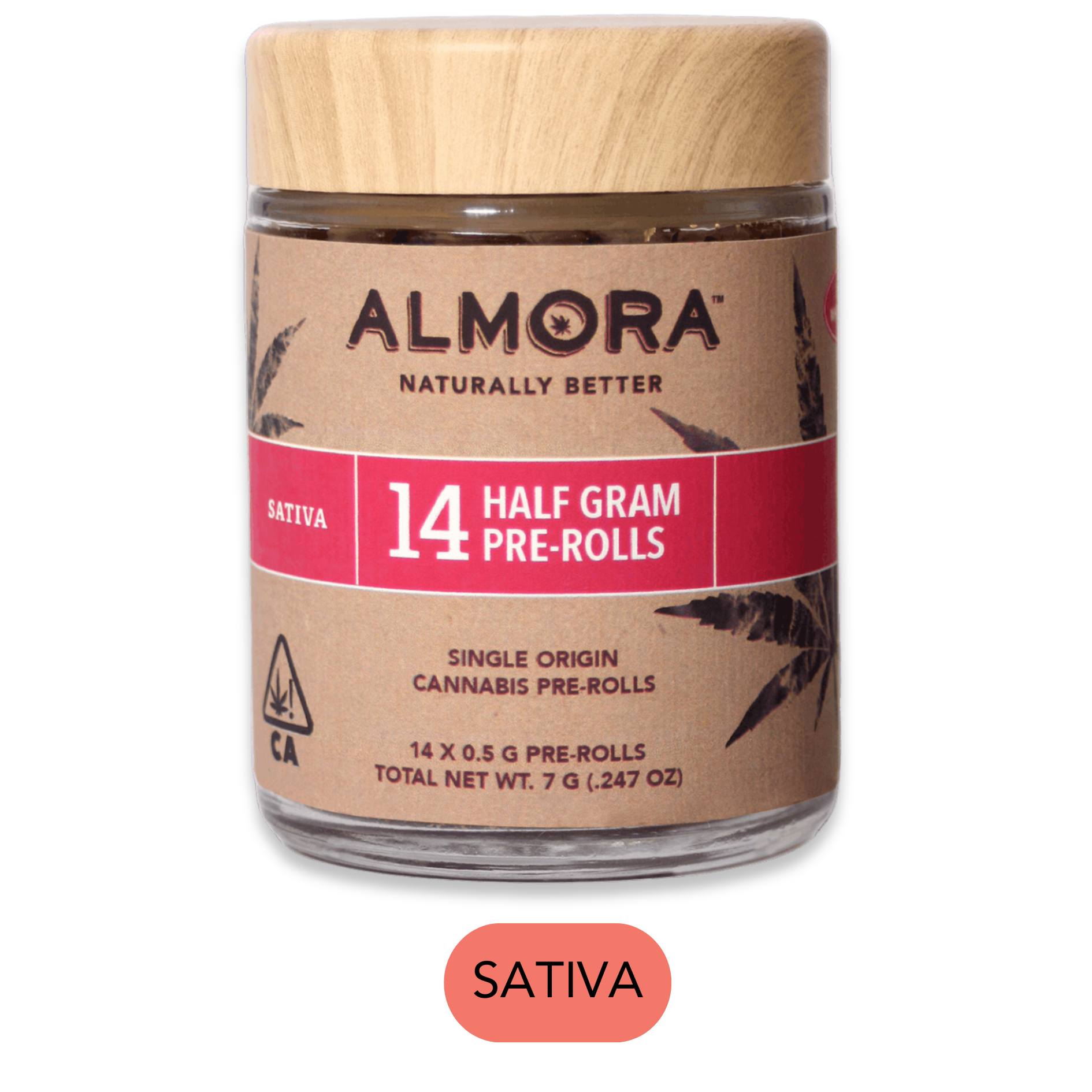 Almora Farm - Green Apple Gas - Preroll Pack - 14pk - 7g