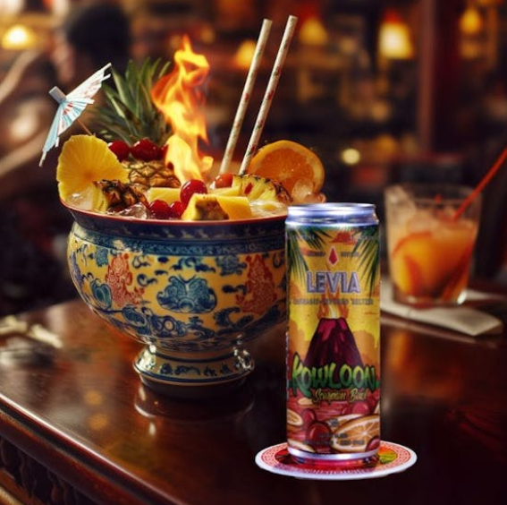 Levia Scorpion Bowl 5mg Seltzer 12oz