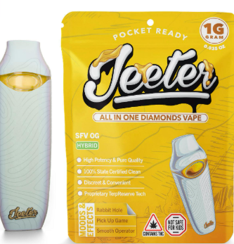 SFV OG Jeeter All In One Diamonds Vape | Pocket Ready | 1g | Hybrid