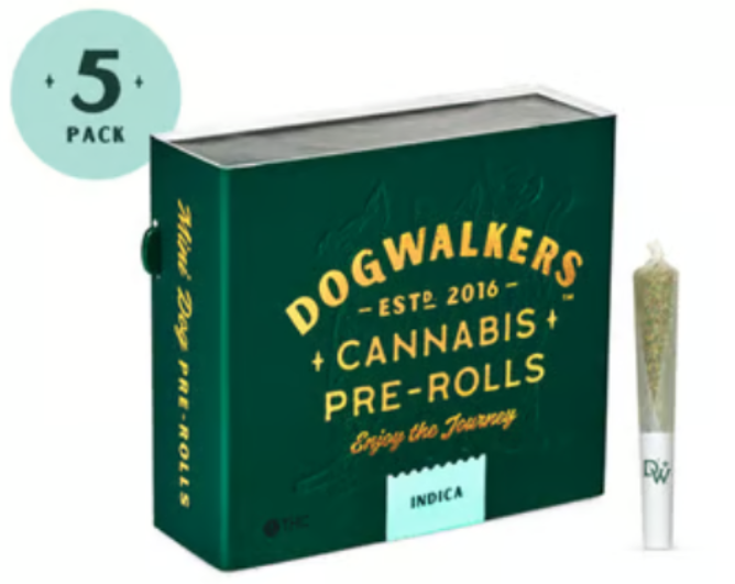 Dogwalkers - GMO Prerolls 0.35g 5pk | 1.75g