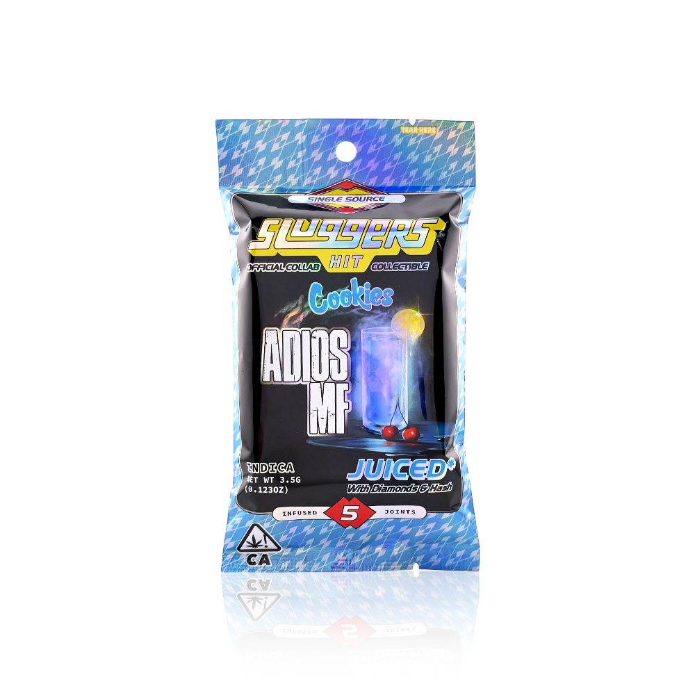 SLUGGERS HIT - Infused Preroll - Adios MF - 5-Pack - 3.5G