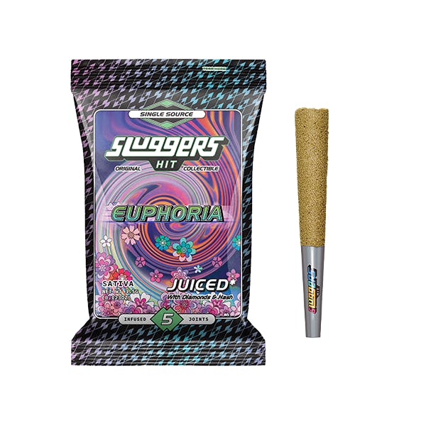 Sluggers Infused 5pk Prerolls 3.5g Euphoria