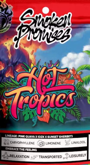 Smoken Promises 2pk Prerolls 1g Hot Tropics