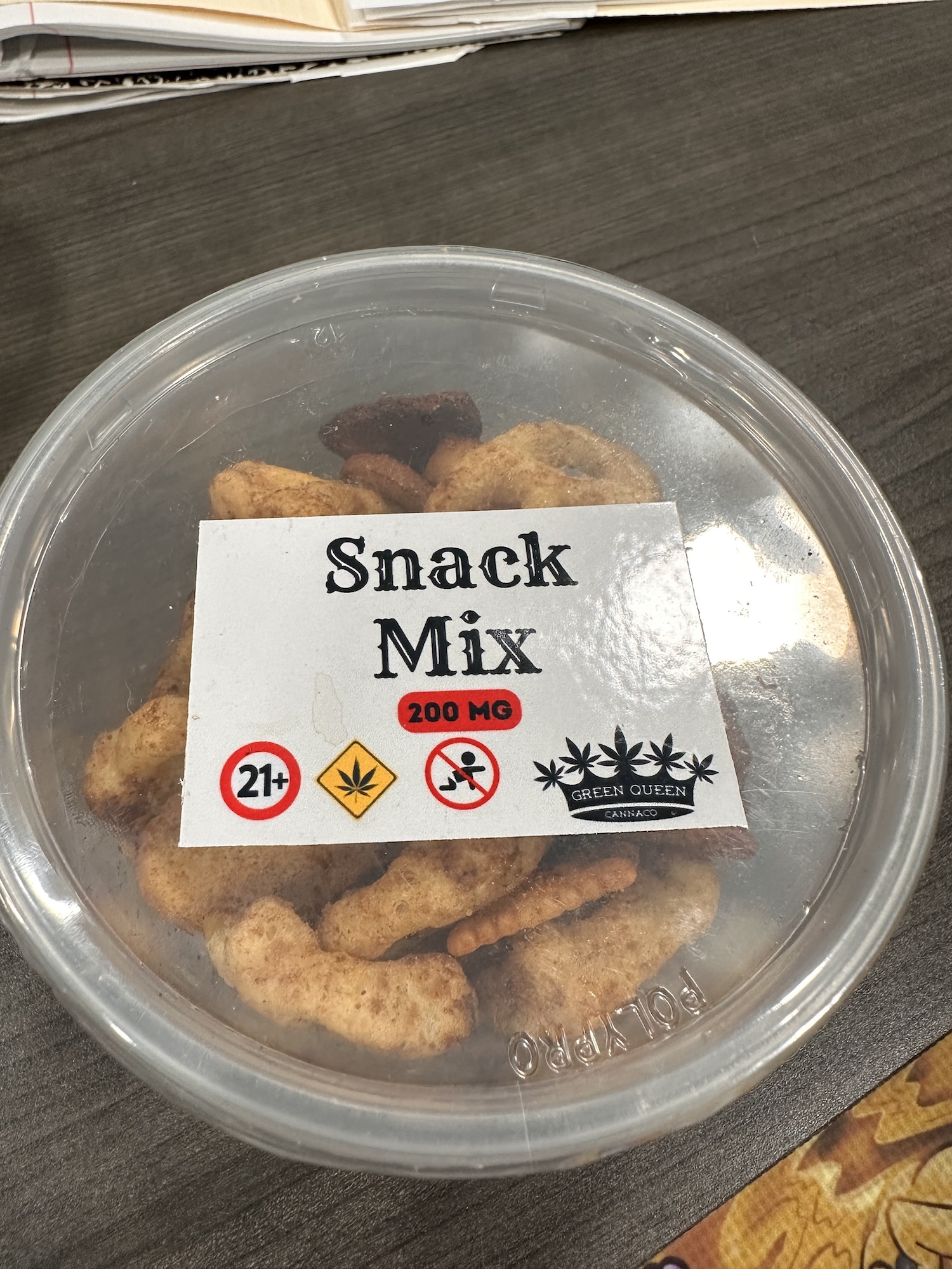 Green Queen Snack Mix 200mg