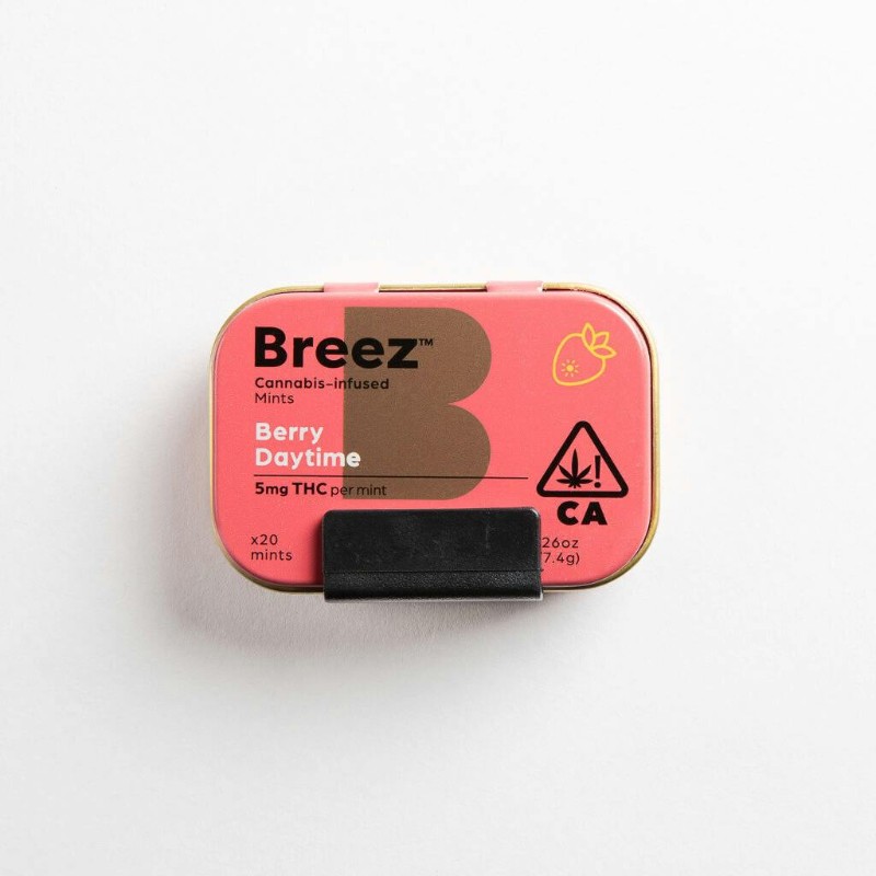 Breez Nighttime Berry 1:1 THC:CBN Mints 120mg