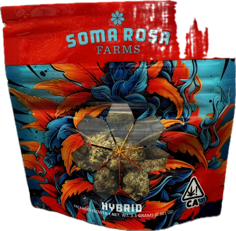 Soma Rosa Farms Sungrown 3.5g Eighth - Government Oasis (H)