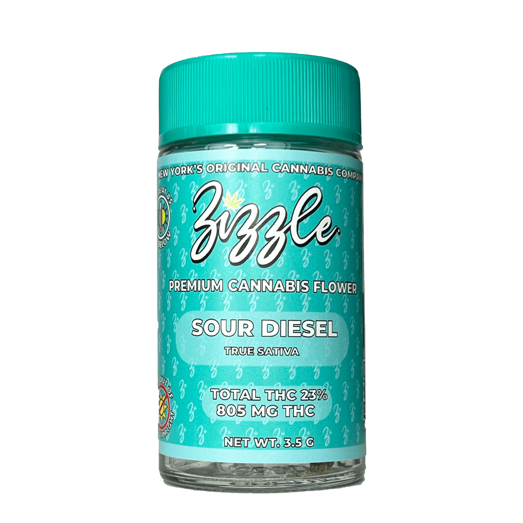 Sour Diesel 3.5g Flower Jar | Zizzle