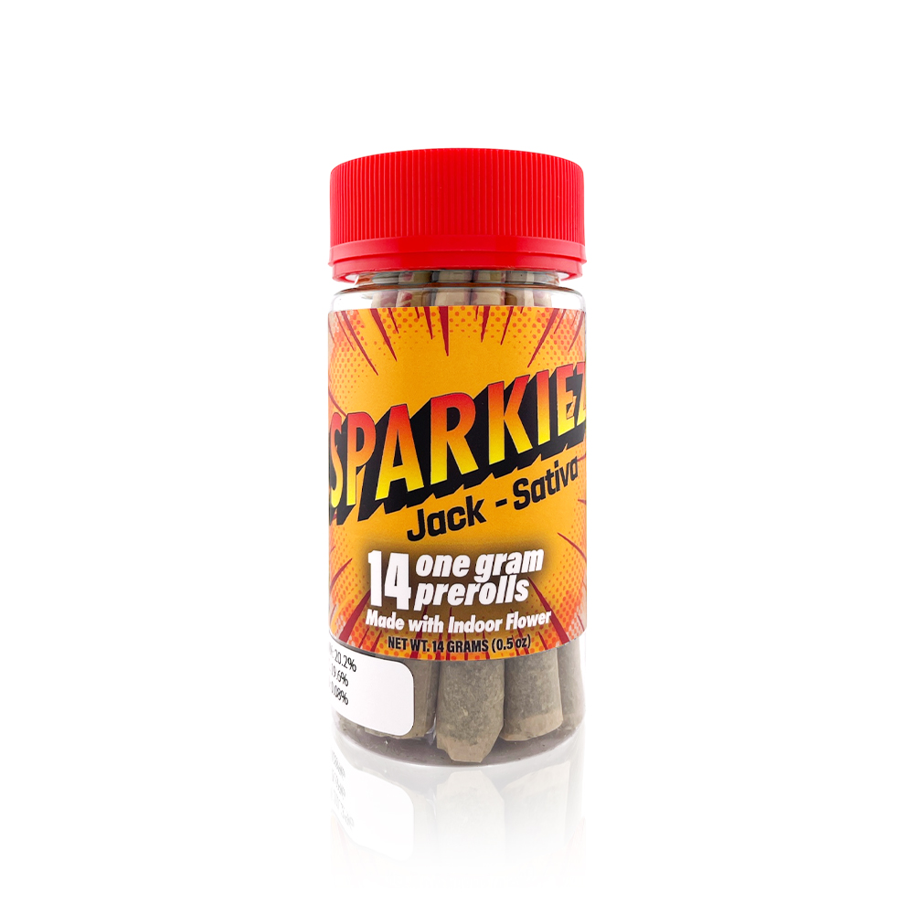 SPARKIEZ - Preroll - Jack - 14-Pack - 14G