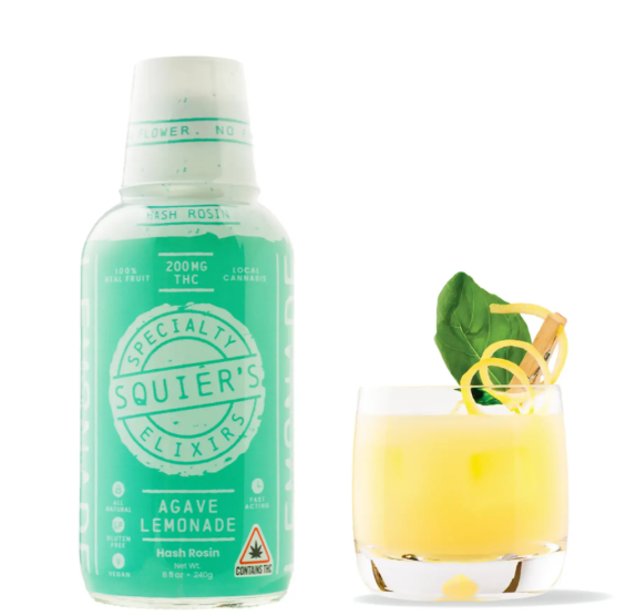 Squier's Agave Lemonade Elixir 200mg 8oz (V/GF)