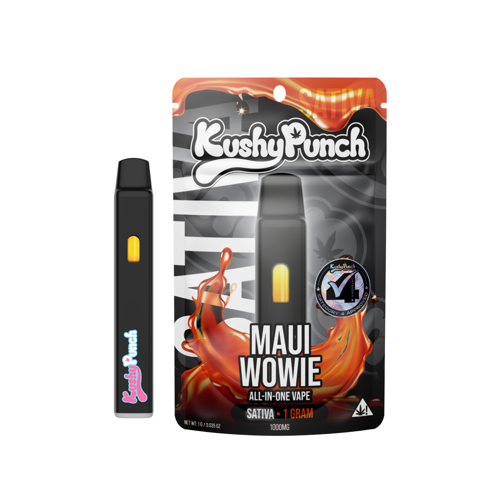 Kushy Punch All-in-One 1g Maui Wowie