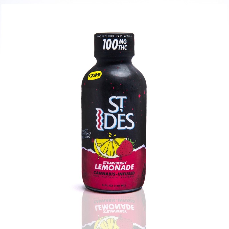 St Ides Strawberry Lemonade Shot 100mg