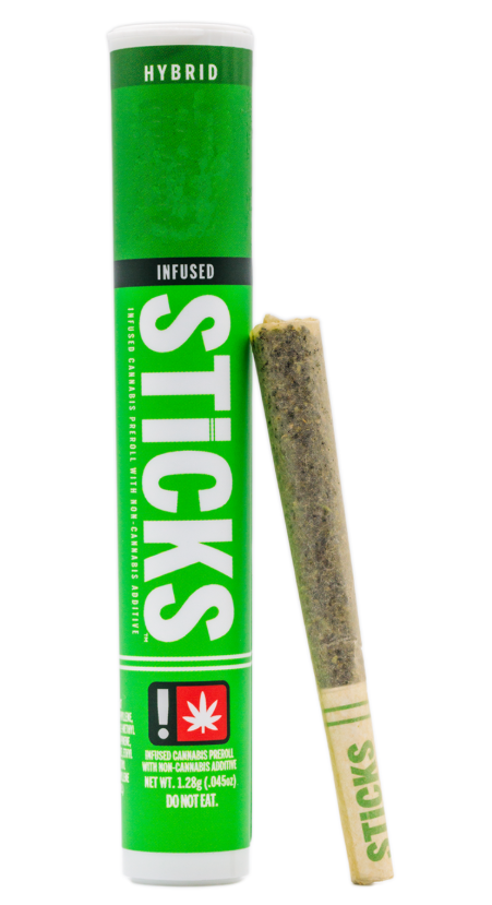 Sticks Trailberries Single Infused Pre-Roll 1g