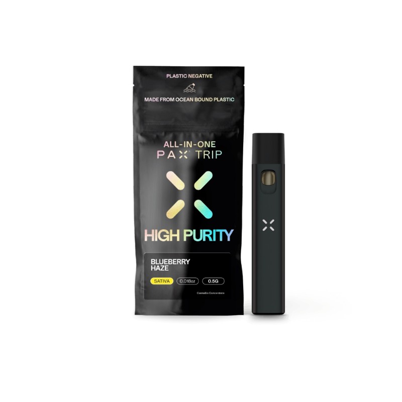 Pax High THC Blueberry Haze (S) AIO 1g