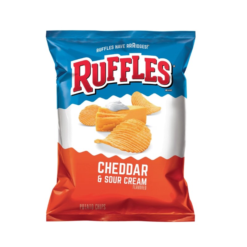 Ruffles - Cheddar & Sour Cream Chips