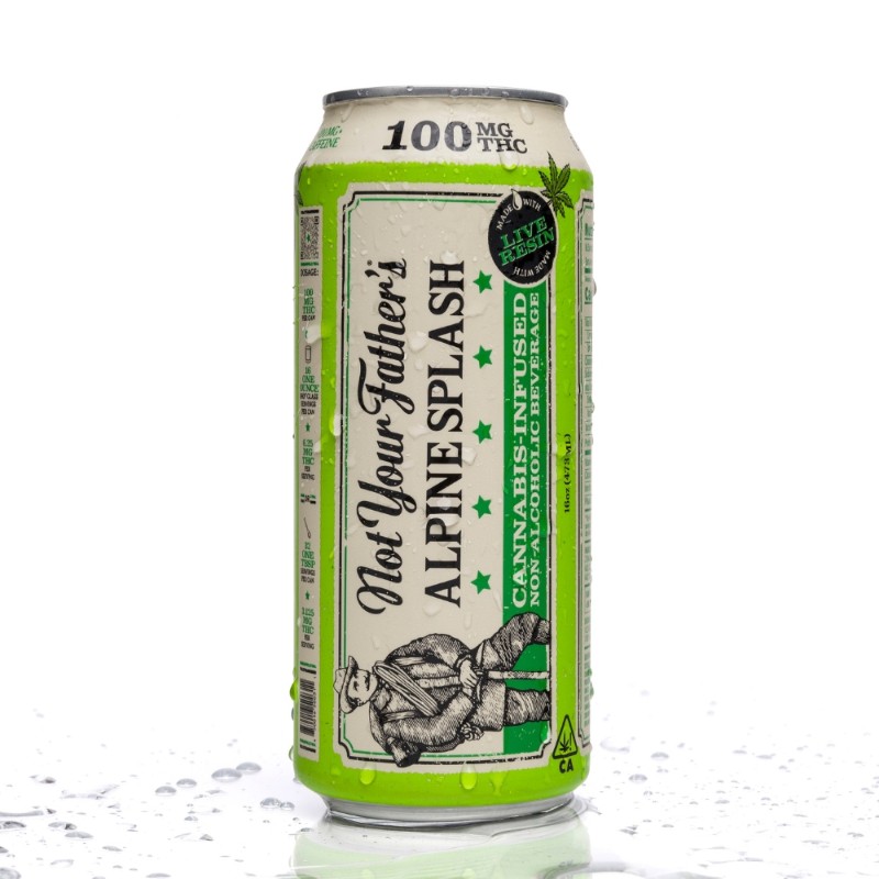 NYF Alpine Splash (H) Caffeinated Soda 100mg