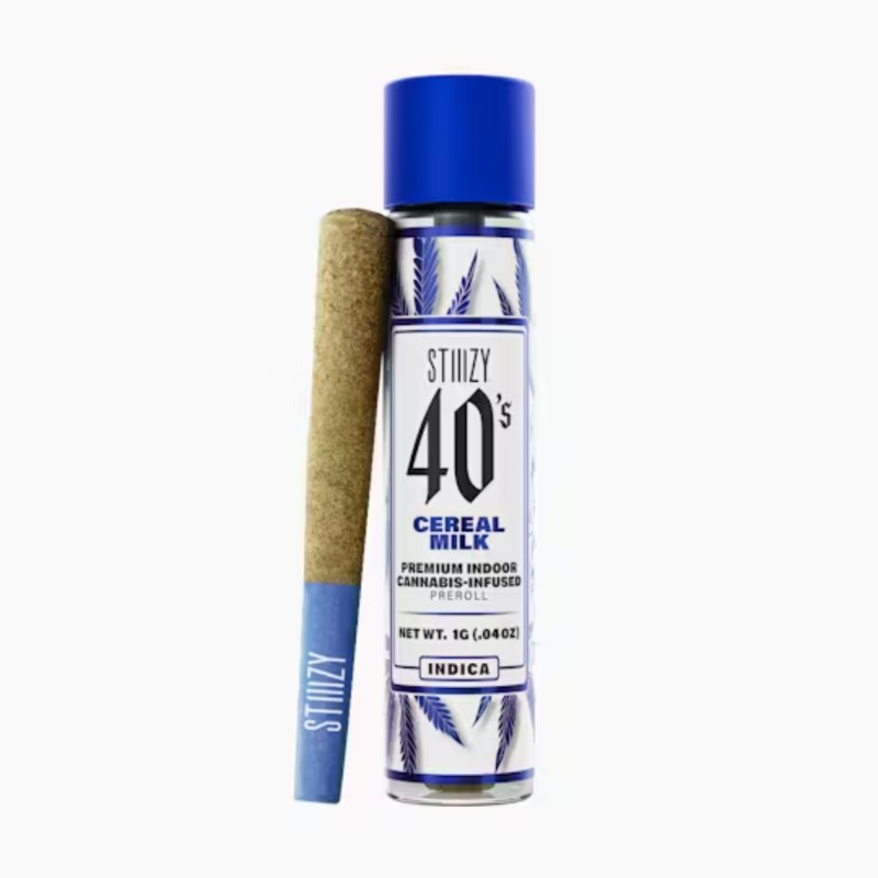 Stiiizy 40's Cereal Milk (H) Infused Preroll 1g