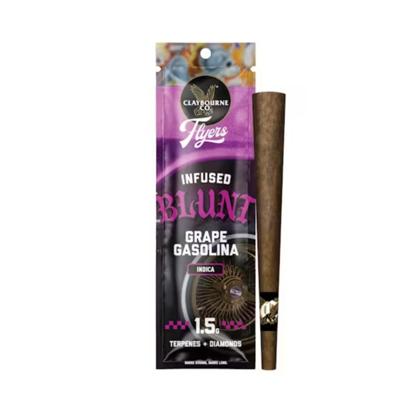 Claybourne Grape Gasolina (I) Infused Blunt 1.5g
