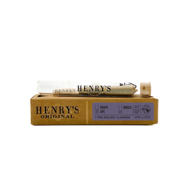 Henry's Grape Ape (I) Preroll 1g