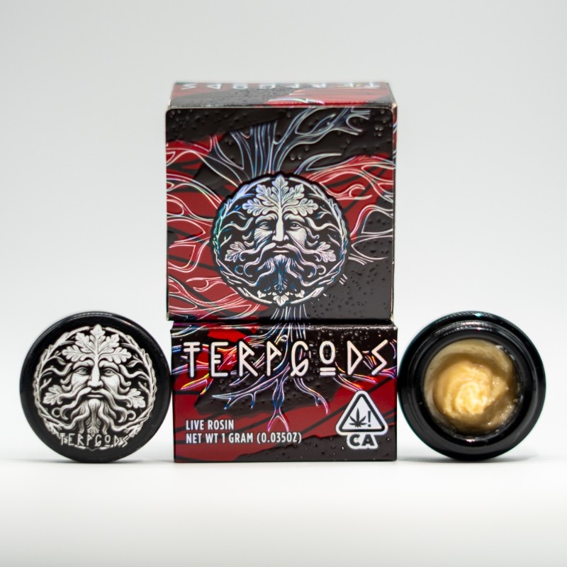 Terp Gods Frozen Banana (I/H) Cold Cure Live Rosin 1g