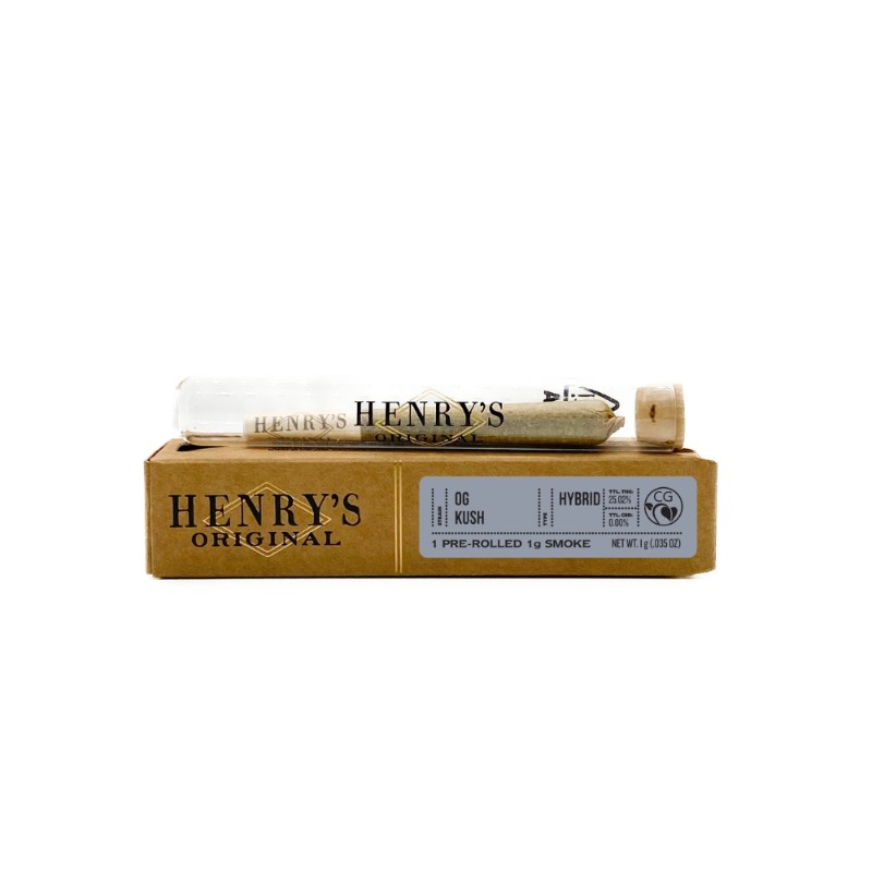 Henry's OG Kush (H) Preroll 1g