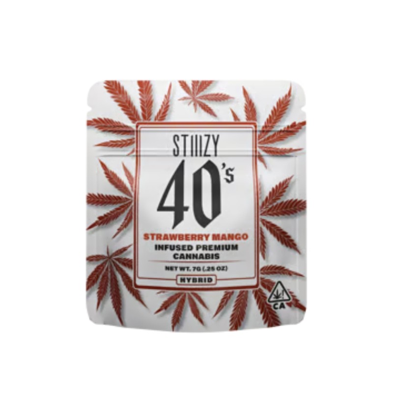 Stiiizy 40's Strawberry Mango (H) Infused Flower 7g