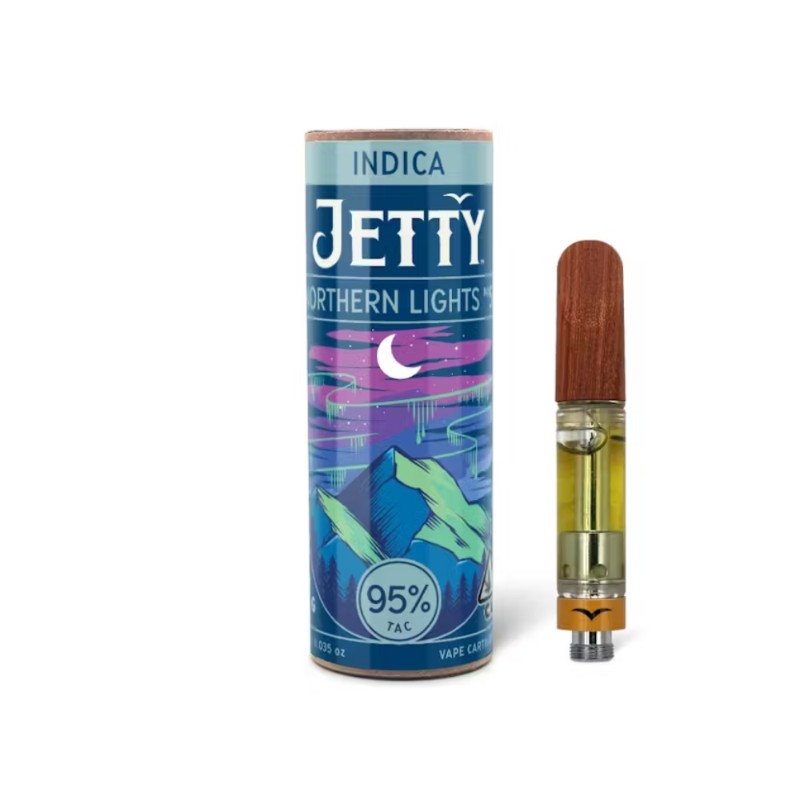 Jetty Northern Lights #5 (I) High THC Cart 1g
